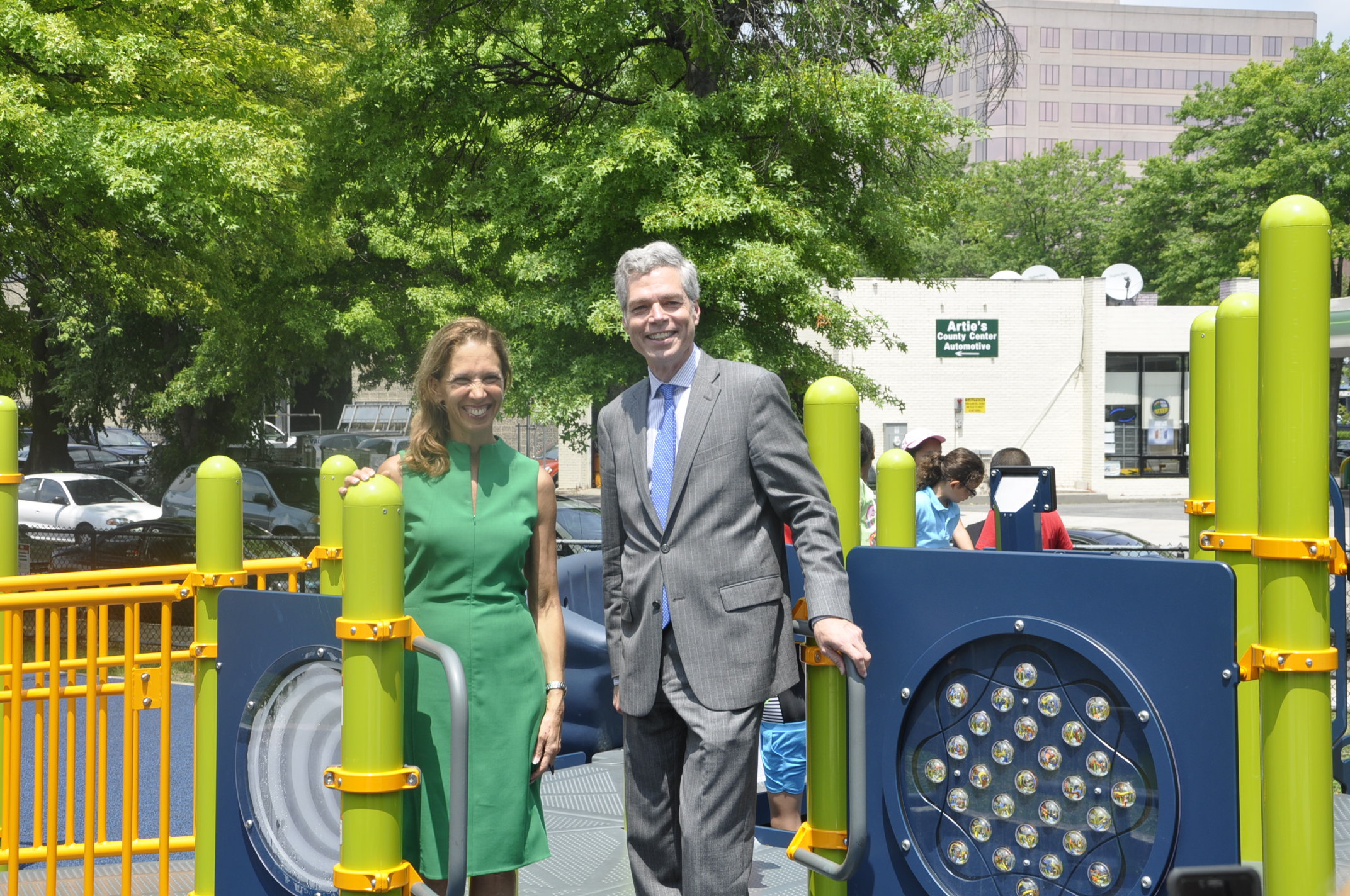 Kittrell Park Fitness Center Ribbon Cutting July 2